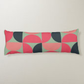 Moderner Sommersonnensaal Mitte des Jahrhunderts Seitenschläferkissen (Rückseite)