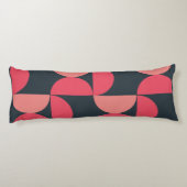 Moderner Sommersonnensaal Mitte des Jahrhunderts Seitenschläferkissen (Rückseite)