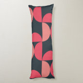 Moderner Sommersonnensaal Mitte des Jahrhunderts Seitenschläferkissen (Rückseite (Vertikal))