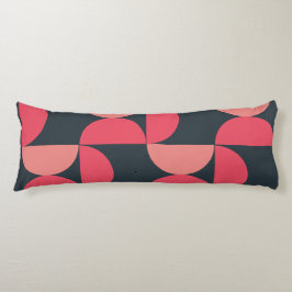 Moderner Sommersonnensaal Mitte des Jahrhunderts Seitenschläferkissen