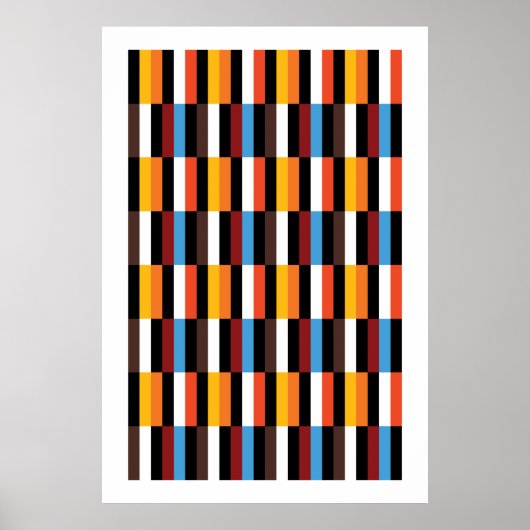 Moderner Sonnenschein Poster (Vorne)