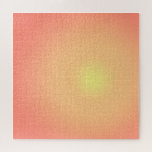 Moderner Sonnenverlauf Wasserfarben Regenbogen Puzzle (Horizontal)