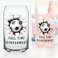 Moderner, sonniger, eigenständiger Fußballball