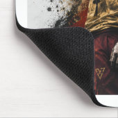 Moderner spartanischer Krieger – Alte Stärke moder Mousepad (Ecke)