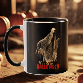 Moderner Spaß Gothic Horror Spooky Halloween Ghost Tasse