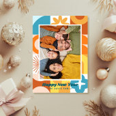 Moderner Spaß - Neues Jahr Einladung