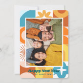 Moderner Spaß - Neues Jahr Einladung (Vorderseite)