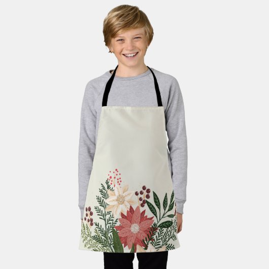 Moderner Spaß Weihnachten Weihnachtsfeiertag Poins Schürze (Getragen)