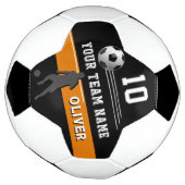 Moderner Spielername Nummer Team Fußball (Gedreht)