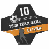 Moderner Spielername Nummer Team Fußball (Flach)