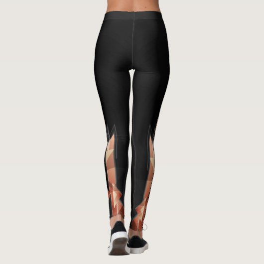 Moderner Sport Leggings (Rückseite)