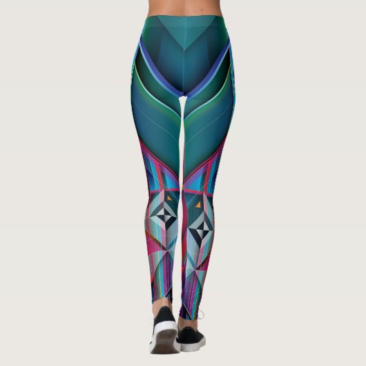 Moderner Sport Leggings (Rückseite)
