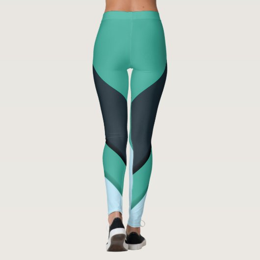 Moderner Sport Leggings (Rückseite)
