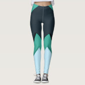 Moderner Sport Leggings (Vorderseite)