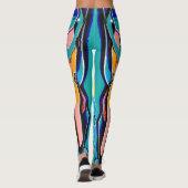 Moderner Sport Leggings (Rückseite)
