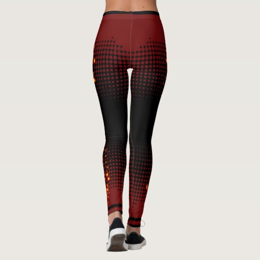 Moderner Sport Leggings (Rückseite)