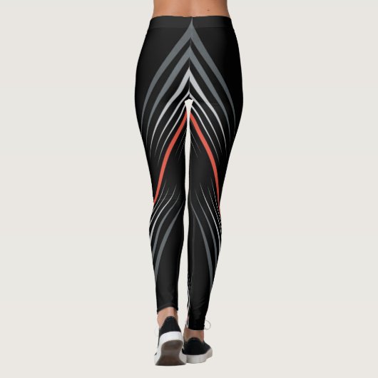 Moderner Sport Leggings (Rückseite)
