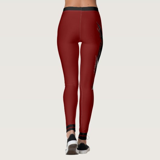 Moderner Sport Leggings (Rückseite)