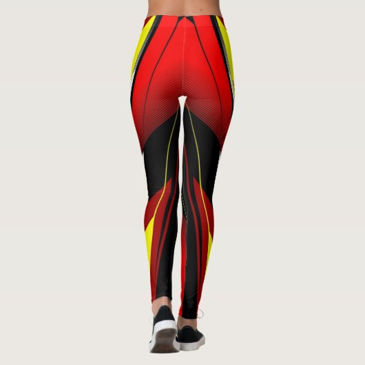 Moderner Sport Leggings (Rückseite)