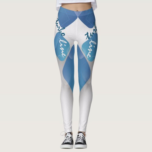 Moderner Sport Leggings (Vorderseite)
