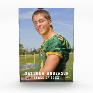 Moderner Sporty Abschluss Foto Block