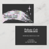 Moderner Spritzer für die Reinigung von Holografie Visitenkarte (Vorne/Hinten)