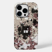 Moderner Spritzer personalisiert Case-Mate iPhone Hülle (Rückseite)