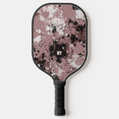 Moderner Spritzer personalisiert Pickleball Schläger (Vorderseite)