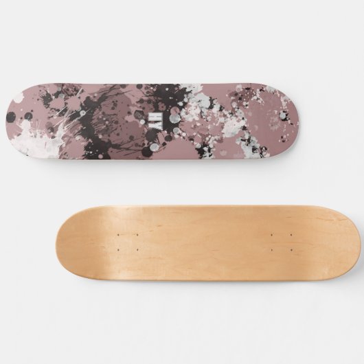 Moderner Spritzer personalisiert Skateboard (Horizontal)