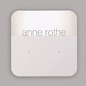 Moderner Square Study Earring Display Holder Squar Quadratische Visitenkarte