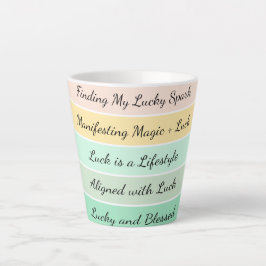 Moderner St. Patrick’s Day Farbverlauf Milchtasse