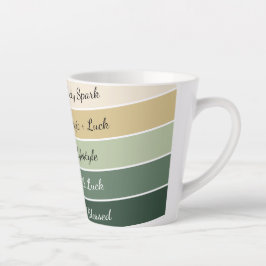 Moderner St. Patrick’s Day Farbverlauf Milchtasse