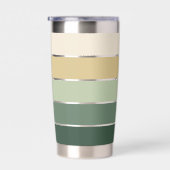 Moderner St. Patrick’s Day Farbverlauf Thermobecher (Rechts)