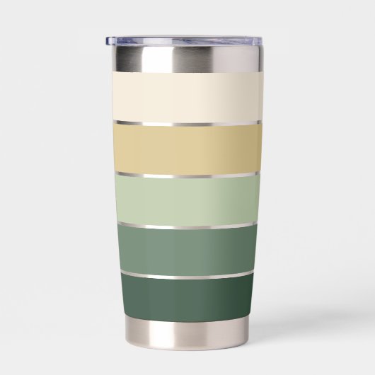 Moderner St. Patrick’s Day Farbverlauf Thermobecher (Rechts)