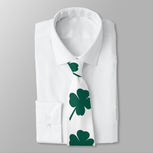 Moderner St. Patrick's Day Klee Krawatte (Gebunden)