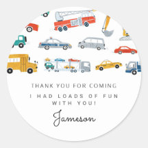 Moderner Stadtverkehr Geburtstagsparty Gi Gi