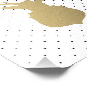 Moderner Stag | Holiday Art Print Fotodruck (Ecke)