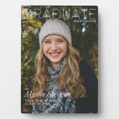 Moderner Stil des Minimalistisch Graduate Overlay  Fotoplatte (Vorderseite)