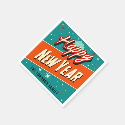 Moderner Stil des Mittelalters - Glück im neuen Ja Serviette (Ecke)