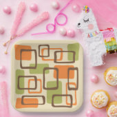 Moderner Stil des Mittelalters Pappteller (Party)