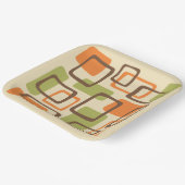 Moderner Stil des Mittelalters Pappteller (Gewinkelt)