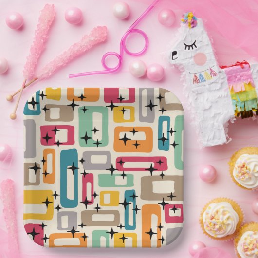 Moderner Stil des Mittelalters Pappteller (Party)