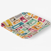 Moderner Stil des Mittelalters Pappteller (Gewinkelt)