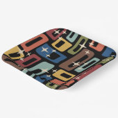 Moderner Stil des Mittelalters Pappteller (Gewinkelt)