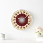 Moderner Stil Große Wanduhr (Zuhause)