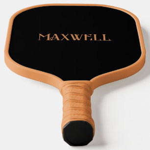 Moderner Stil Individueller Familienname Vater Che Pickleball Schläger