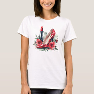 Moderner Stil Sensual Beautiful Woman T - Shirt