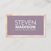 Moderner Stil Visitenkarte (Vorderseite)