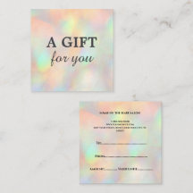 Moderner, stilvoller Holographic Beauty Salon