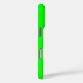 MODERNER STILVOLLER KUNSTSTOM NEON GREEN VERIFIED  Case-Mate iPhone HÜLLE (Rückseite / Rechts)